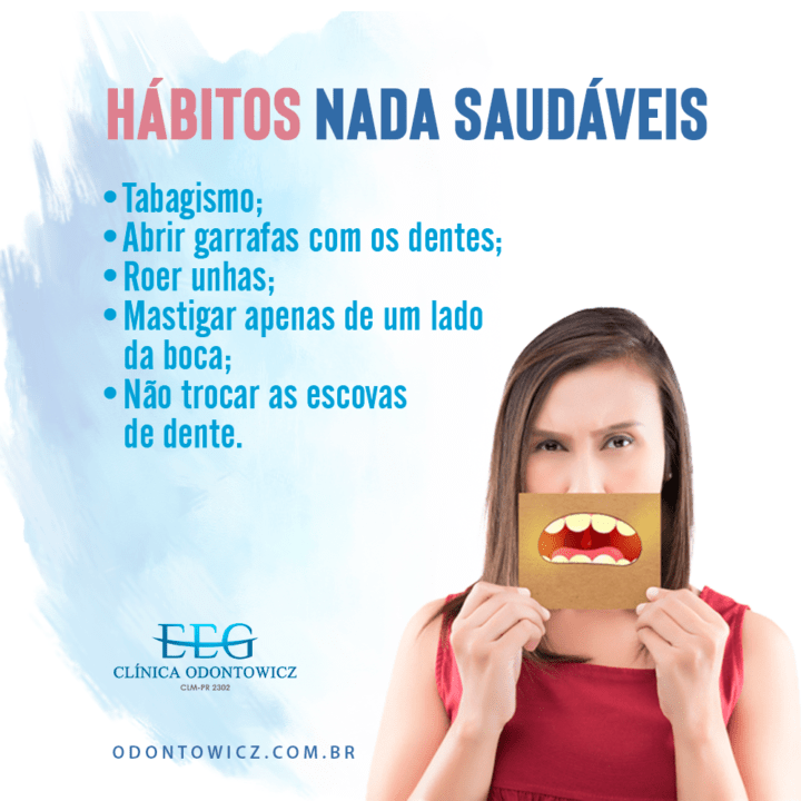 Hábitos nada saudáveis