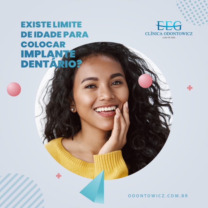 Existe limite de idade para colocar implante dentário?