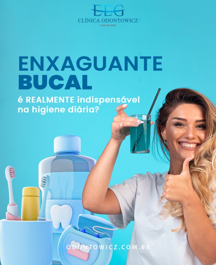 Enxaguante bucal é REALMENTE indispensável na higiene diária?