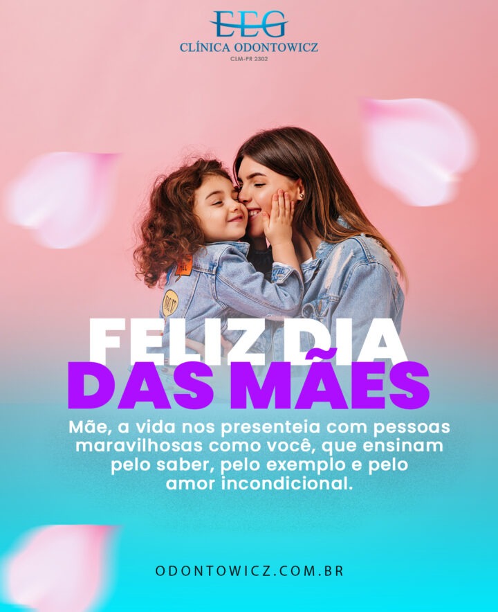 Mãe, a vida nos presenteia com pessoas maravilhosas como você, que ensinam pelo saber, pelo exemplo e pelo amor incondicional. Parabéns pelo seu dia